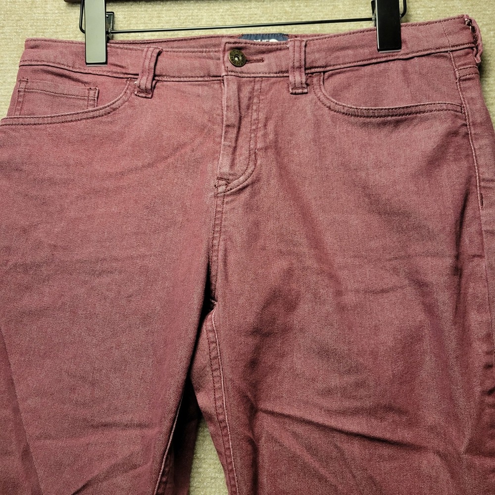 The North Face Pants Womens 32 Burgundy Red Slim Fit Five Pocket Casual